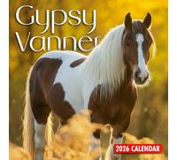 2026 Gypsy Vanner - Square Calendar: A Year of Majestic Horses