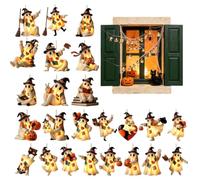 2026 Halloween Ghost Countdown Calendar - Retro Ghost Hanging Pen