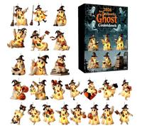 2026 Halloween Ghost Countdown Calendar - Retro Ghost Hanging Pen