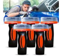 2026 Handheld Glass Oil-Film Remover, 100ml Roll-On Glass Guard Windshield Cleaner, Glasss Oil Film Cleaning Brush, Removes Oils Films & Smudges, Improve Windshield Clarity for Safe Driving (*5)