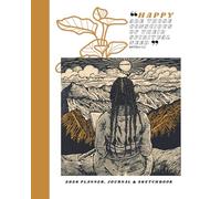 2026 "Happy" Planner, Journal & Sketchbook (Woman With African Braids): A beautiful gift for Jehovah’s Witness women, teens, or friends who enjoy combining faith, creativity, and mindful living