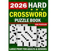 2026 Hard Puzzle Storm: Tough Crosswords for Adults: Deep Clues: Hard Crossword Puzzles for Adults High-Level Crosswords to Push Your Thinking Power