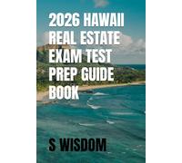 2026 Hawaii Real Estate Exam Test Prep Guide Book