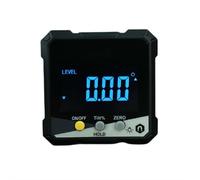 2026 - Herramienta transportadora digital con buscador de ángulos, inclinómetro transportador magnético, inclinómetro de alta precisión con pantalla LCD retroiluminada verde y pantalla giratoria