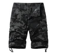 2026 Herren elastischer Bund Latzhose, aus Baumwollstoff, klare Passform, Freizeit Stil, einfach mit vorhandener Kleidung kombinierbar, klarer Schnitt, Produktlinie, aktive Nutzung, gris oscuro, XL