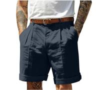 2026 Herren Taschen einfarbig Shorts, mit Baumwollstoff, Sommer, Fuer Freizeit, tragbar zu Sudaderas con capucha Oberteilen Oder leichten Jacken, klare Produktlinie, praktische Option, kombinierbarer