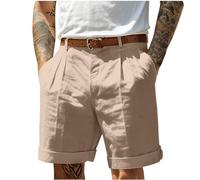2026 Herren Taschen einfarbig Shorts, mit Baumwollstoff, Sommer, Fuer Freizeit, tragbar zu Sudaderas con capucha Oberteilen Oder leichten Jacken, klare Produktlinie, praktische Option, kombinierbarer