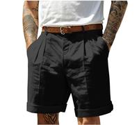 2026 Herren Taschen einfarbig Shorts, mit Baumwollstoff, Sommer, Fuer Freizeit, tragbar zu Sudaderas con capucha Oberteilen Oder leichten Jacken, klare Produktlinie, praktische Option, kombinierbarer