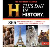 2026 History Channel This Day in History Wall Calendar: 365 Remarkable People, Extraordinary Events, and Fascinating Facts (Moments in History(tm) Calendars)