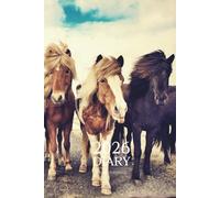 2026 HORSE, PONY DIARY AND JOURNAL, PAGE PER VIEW 52 WEEK WITH NOTES