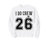 2026 I Do Crew Bride Squad - Despedida de Soltera para Fiesta Nupcial Sudadera