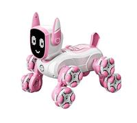 2026 Iluminando música Educación Inteligente Control Remoto Danza Con Sus Funciones Inteligentes Y Movimientos Sensibles Mantiene A Los Niños Entretenidos Y Estimulados. (B, 24x20x14CM)