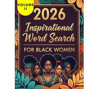 2026 Inspirational Word Search for Black Women: Beautiful Black Girl Word Search - An African American Puzzle Book (Volume II) for Women, Adults, Seniors, and Teens,Positive Affirmations