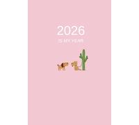 2026 Is My Year - Cute Dog Journal for Girls and Women - Light pink: Motivational Notebook with Adorable Dog Design with Light pink cover for Daily ... and Positive Mindset | 120-Page Paperback