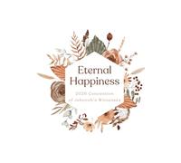 2026 Jehovah’s Witnesses Convention Notebook: “Eternal Happiness” JW Convention Journal | Spiritual Note-Taking Book with Program Pages | Pioneer & Baptism Gift | 6x9 Lined Notebook