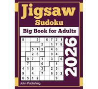 2026 Jigsaw Sudoku Big Book for Adults: loco sudoku for adults (jigsaw sudoku books)