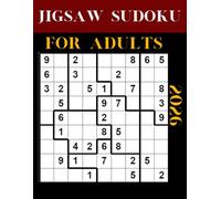 2026 jigsaw sudoku For Adults: Easy to Hard Irregular Sudoku Puzzles (jigsaw Sudoku Puzzles Series)