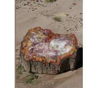 2026: Large Monthly Calendar Planner - Petrified Forest National Park
