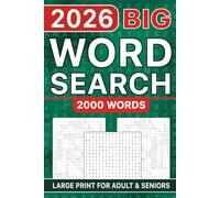 2026 Large Print Big Word Search Book for Adults and Seniors: Big Word Find Puzzles for Adult & Seniors To Keep Mind Busy, Activity Games