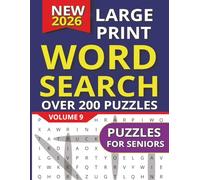 2026 Large Print Word Search: Big Book With Over 200 Themed Puzzles For Seniors and Adults | WordFind to Sharpen Focus, Boost Vocabulary & Relax | 223 Pages