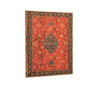 2026 Layla (Persian Poetry) Ultra 12-month Horizontal Hardcover Flexi Dayplanner 2026 (Elastic Band Closure)