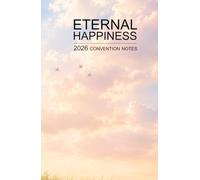 2026 Left-handed Eternal Happiness JW Convention Notebook - HARDCOVER keepsake/gift with titles for notes and doodles: Clouds Midheaven