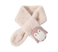 2026 Linda Imitación Conejo Chal Niños Otoño E Invierno Dibujos Animados Simple Pingüino Navidad Bufanda Cálida Bufanda Redonda Bebé