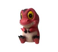 2026 Lindo Pequeño Dinosaurio Pluma Barril Adornos Decoraciones de Almacenamiento de Escritorio de Dibujos Animados Hogar Escritorio (B, 14x12x12cm)