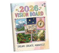 2026 Lista de deseos Cuaderno de planificación manual con papel amigable, tinta perforada reducida para una mejor experiencia de escritura