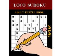 2026 Loco Sudoku Adult Puzzle Book: jigsaw Sudoku Puzzles