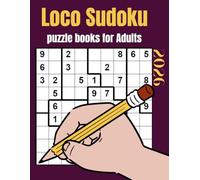 2026 Loco Sudoku Puzzle Books for Adults: jigsaw Sudoku Puzzles