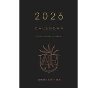 2026 Lunar Book Calendar & Journal: The Year of the Fire Horse - Graphite