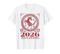 2026 Lunar New Year Fire Horse Camiseta
