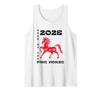 2026 Lunar New Year Fire Horse Camiseta sin Mangas