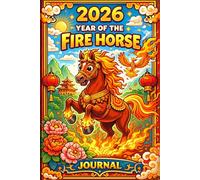 2026 Lunar Zodiac Journal: Fire Horse: A Bold & Playful Notebook for Strength, Passion, and Powerful New Beginnings