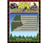 2026 Maine ATV Trail Map Atlas