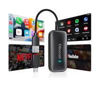 2026 Mejorado OTTOCAST Play2Video Ultra Inalámbrico Adaptador CarPlay y Android Auto, Caja AI para Vehículos con CarPlay Cableado de Fábrica, Streaming de Video Integrado, WiFi 6, BT 5.4, 4GB+32GB