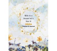 2026 Monthly and Weekly Planner & Journal | Habit, Meal, Budget, Reading Tracker | To do list, Vision & Mission | January 2026 - December 2026 | Large ... | Blue Aesthetic Design for All Age Groups