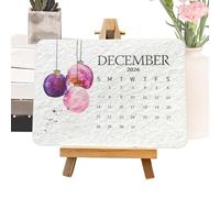 2026 Monthly Calendar | Daily Plant Calendar With Stand | Daily Planning Organizer | For School Student College Teacher Study Home Kids Office Work Women Men