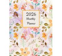 2026 Monthly Planner 8.5 x 11: Organizer from January 2026 to December 2026 | 12 Months | Planning Ahead for Your Project or Goals | with Holidays & Inspirational Quote