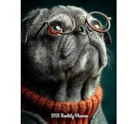 2026 Monthly Planner One Year Calendar Schedule Organizer 12 Months from January to December 2026: Dog Design