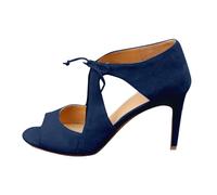 2026 Mother of The Bride Tacones altos para mujer, plataforma de gatito stripper satinado, ligero, invitada de boda, comodidad, noche, fiesta, damas, talón con punta puntiaguda, Blue, 39 EU