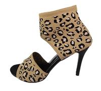 2026 Mother of The Bride - Zapatos casuales de corte alto para mujer, color sólido, tacones, bloque de talón, entrevista, charol, para mujer, para viajes intermedios, inteligentes, café, 37.5 EU