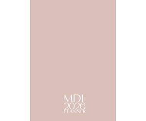 2026 My Disciplined Life Planner - Blush Pink