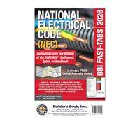 2026 National Electrical Code NEC NFPA 70 Colored Fast-Tabs