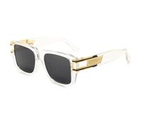 2026 Neu Mode Klassische Quadratische Sonnenbrille M?nner Vintage Design Sonnenbrille Frauen, C7, Talla única