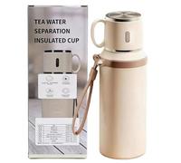 2026 New 2 in 1 Stainless Steel Vacuum Insulated Bottle, Double Layer Insulated Drinkware Bottles, 316 Stainless Steel Leakproof Large Capacity (White,27.1 Fl Oz)