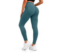 2026 New 3D Anti Cellulite Leggings for Women, Slimming Workout Yoga Pants (Green,L)