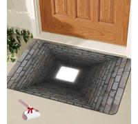 2026 New 3d Hole Rug - Dog Gets Scared Of 3d Carpet,Rugs That Look Like A Hole,Trap Optical Illusion Bottomless Non-Slip Doormat,As Test & Game With Your Cat Or Dog (Style-D, 40*60cm(15.75*23.62in))