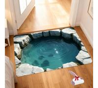 2026 New 3d Hole Rug - Dog Gets Scared Of 3d Carpet,Rugs That Look Like A Hole,Trap Optical Illusion Bottomless Non-Slip Doormat,As Test & Game With Your Cat Or Dog (Style-A, 40*60cm(15.75*23.62in))
